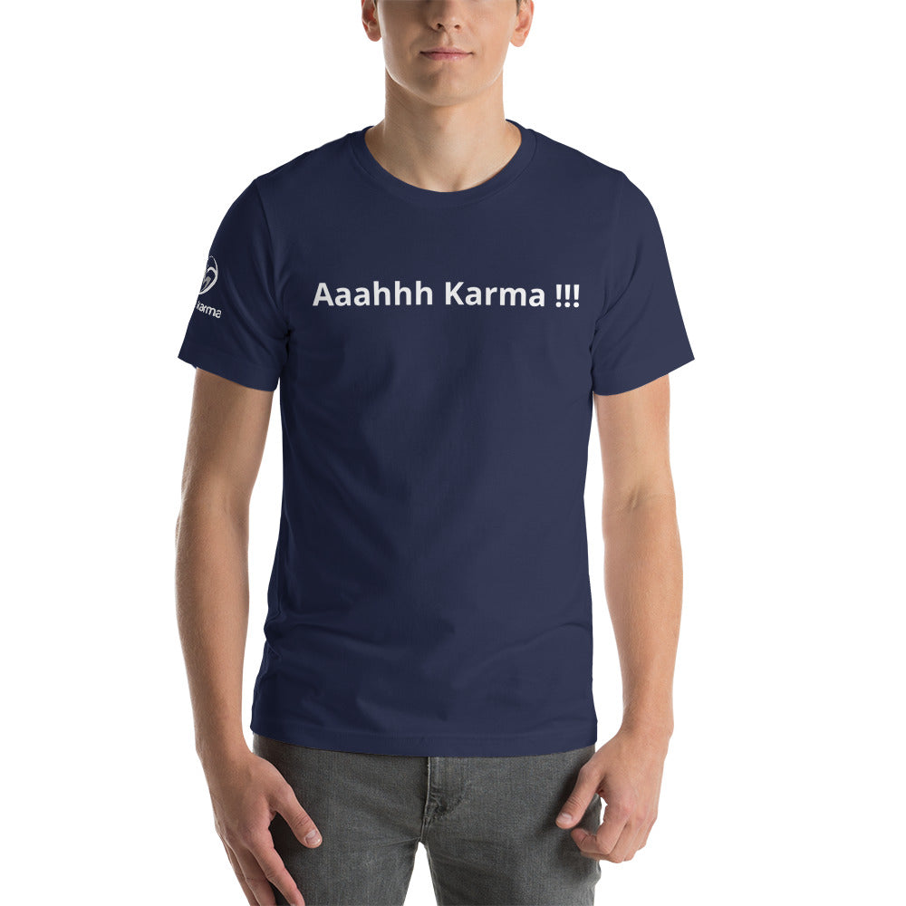 Aaahhh Karma - Short Sleeve T-Shirt (color)