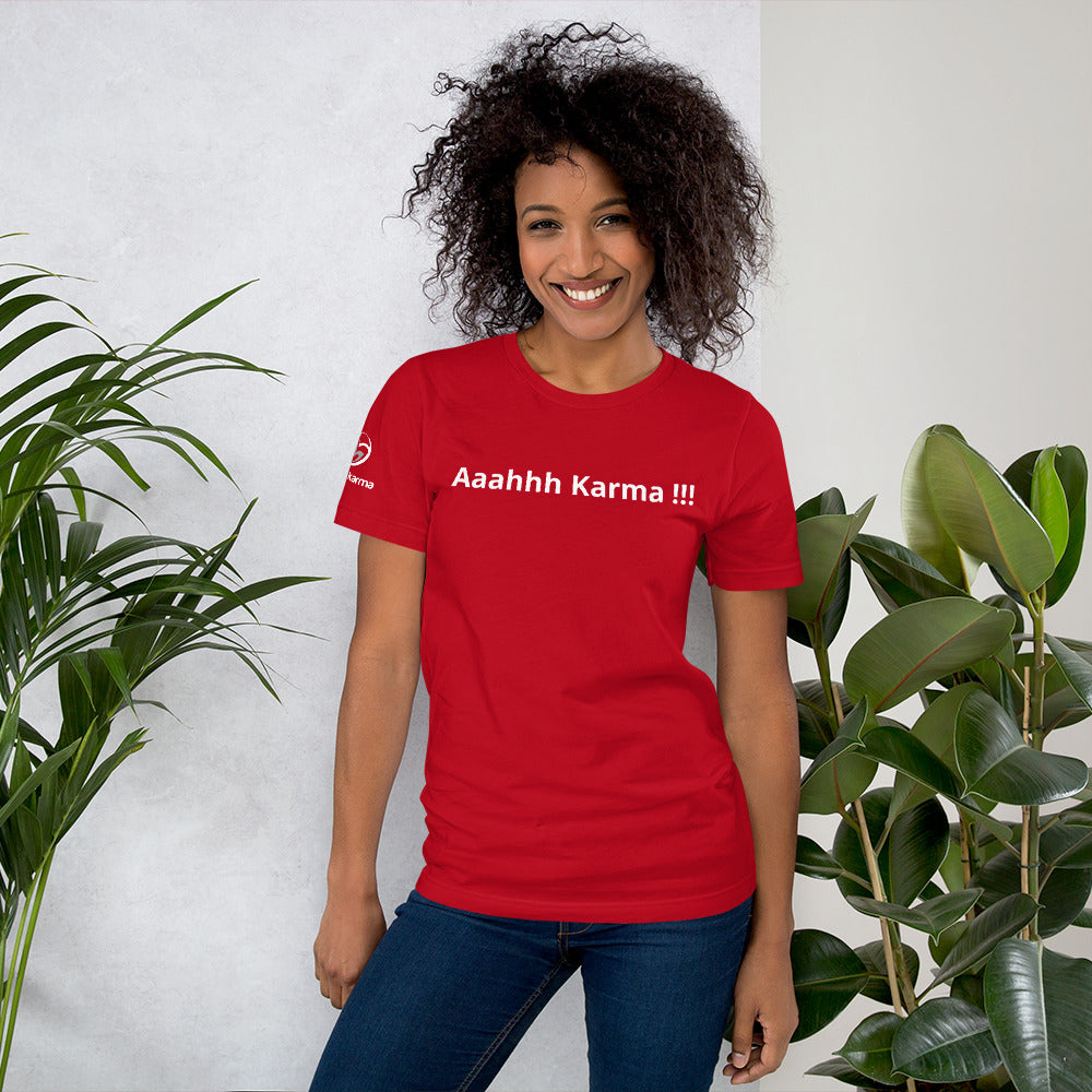 Aaahhh Karma - Short Sleeve T-Shirt (color)
