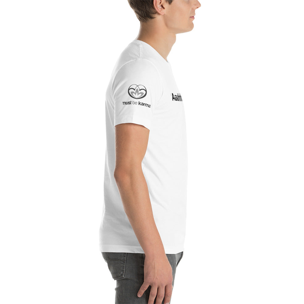 Aaahhh Karma - Short Sleeve T-Shirt (white)