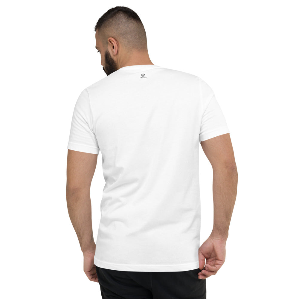 Short Sleeve V-Neck T-Shirt (white)